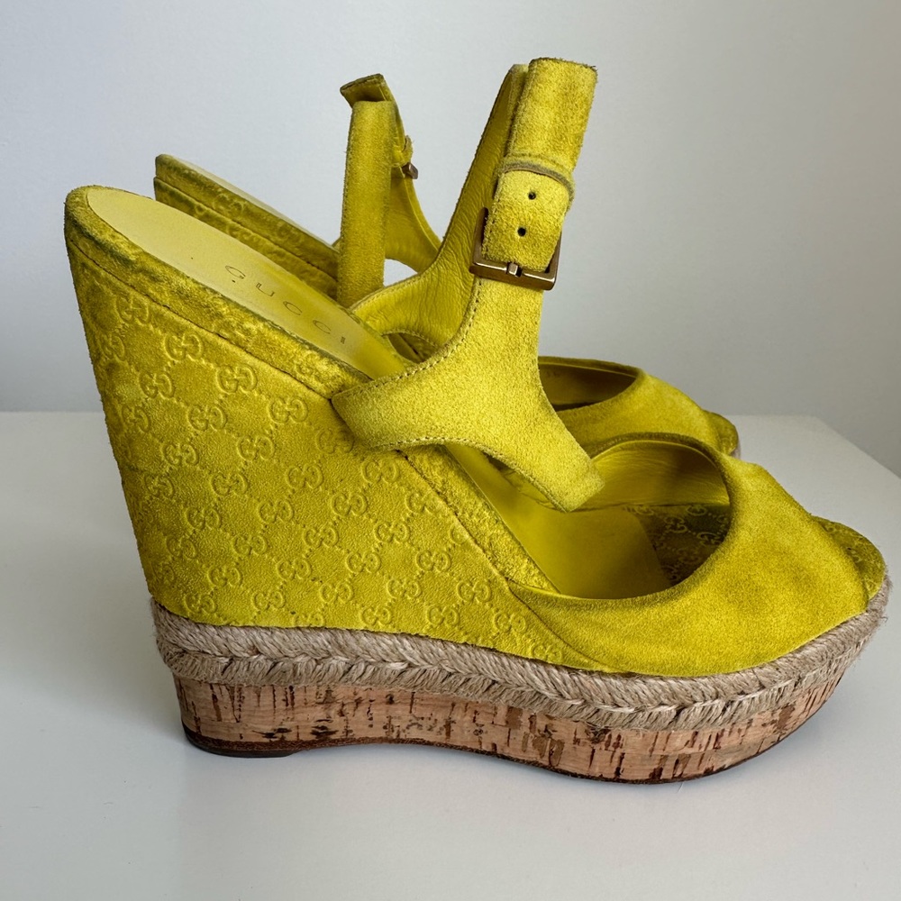Gucci Wedge Espadrille size 36